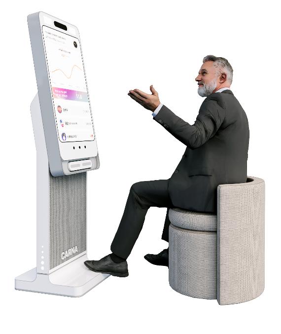 CARNA AI HealthViewer device design